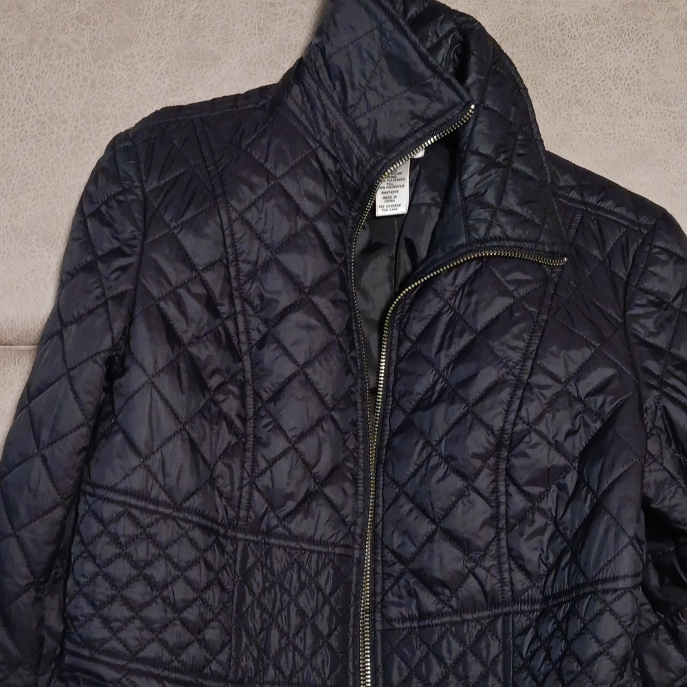 Cache womens jacket size medium black 100% Polyester